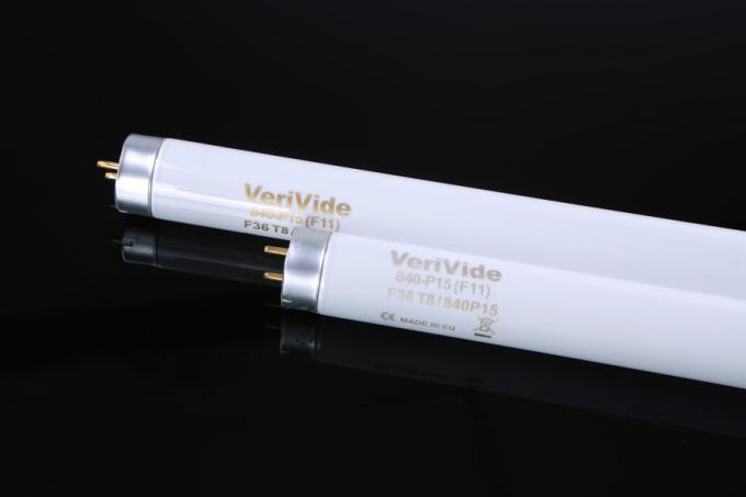 Đèn tuýp huỳnh quang Verivide 840-P15 (F11) F36 T8 / 840-P15 TL84 được sản xuất tại EU 120cm với chất liệu thủy tinh