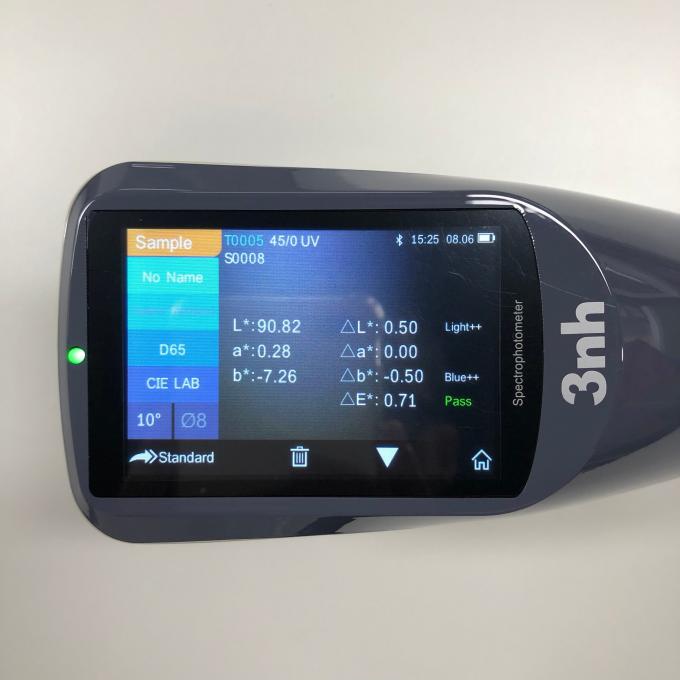 Khẩu độ 2 mm Máy đo quang phổ cầm tay YS4510 45/0 Để đo màu để thay thế Xrite CHÍNH XÁC