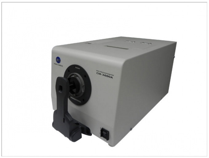 Máy đo quang phổ màu sắc cầm tay Minolta D / 8 SCI / SCE CM-3600A cho độ phản xạ và truyền