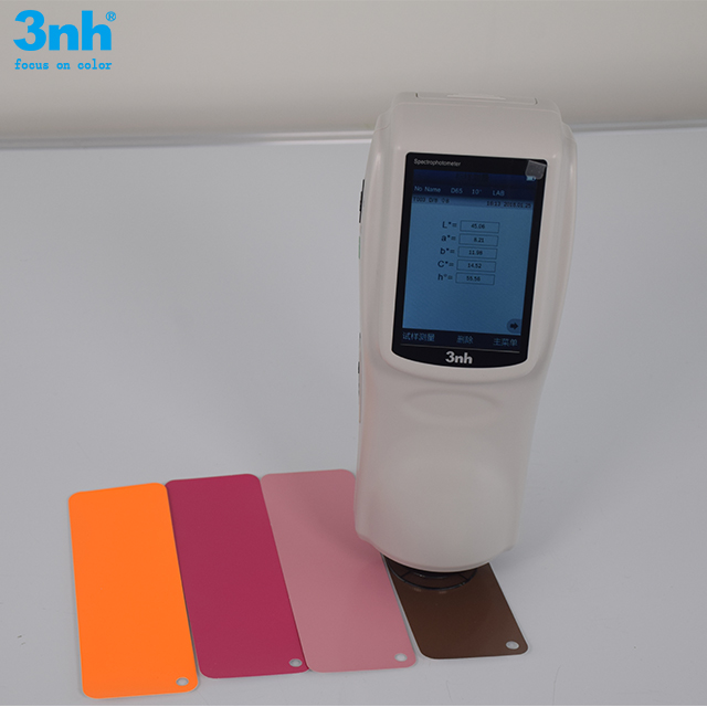 Máy đo quang phổ giá trị độ sáng NS809 Yxy cho sơn đường kẻ bằng phần mềm SQCT