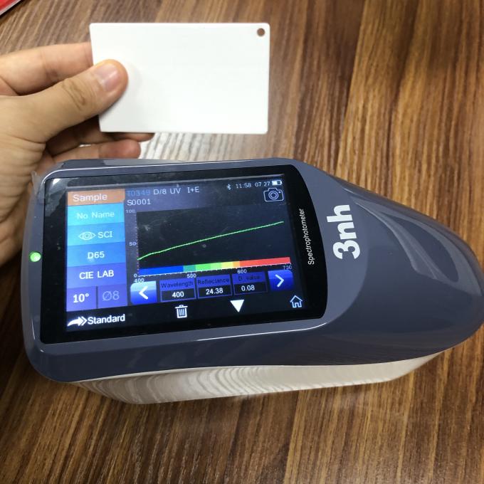 Máy đo quang phổ đo màu cầm tay 3nh YS3060 với phần mềm PC cho Tấm nhôm hỗn hợp