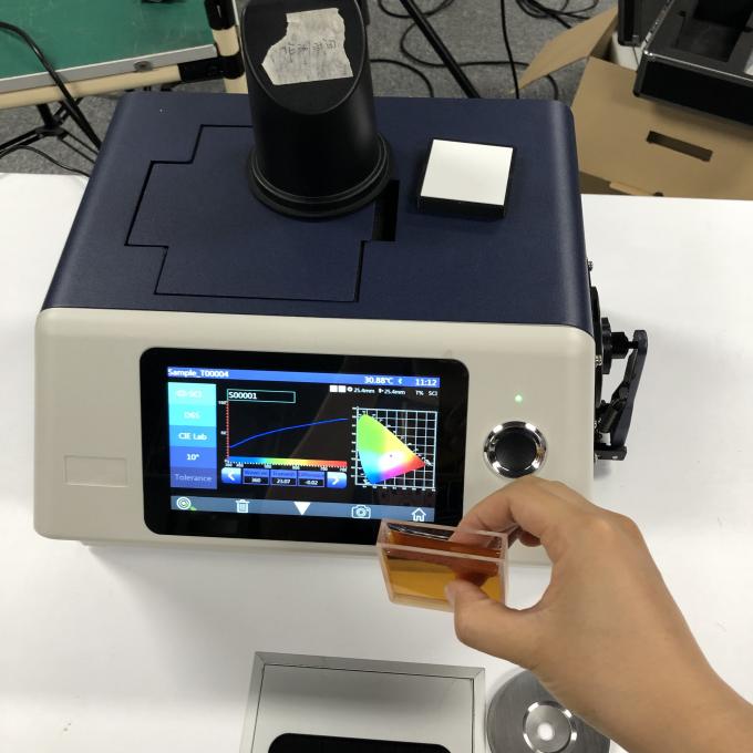 Máy quang phổ để bàn 3nh YS6060 với phần mềm PC để truyền và phản xạ và Haze của kính màu