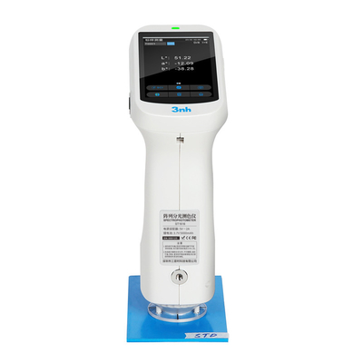 Đo màu 3nh Máy đo màu Máy đo màu sơn dệt nhựa 2 ° / 10 ° 10nm